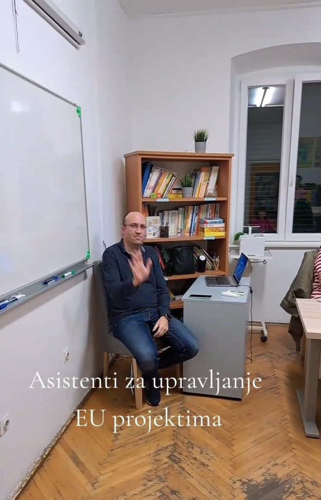 Asistent za upravljanje EU projektima- BESPLATNO ZA ZAPOSLENE I NEZAPOSLENE