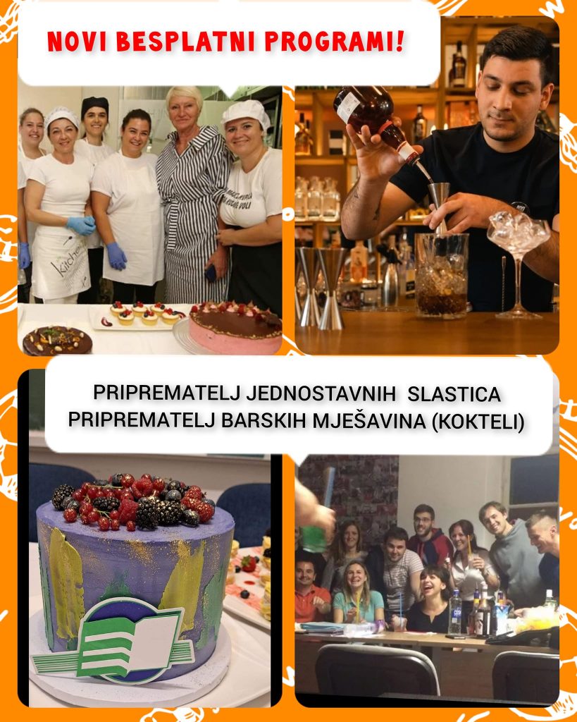 NOVI BESPLATNI PROGRAMI ZA ZAPOSLENE I NEZAPOSLENE