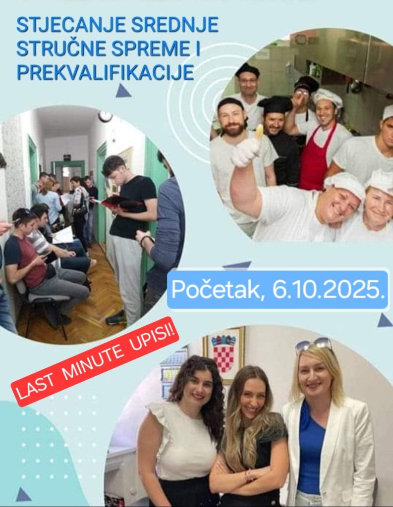 STJECANJE SSS I PREKVALIFIKACIJE!!!