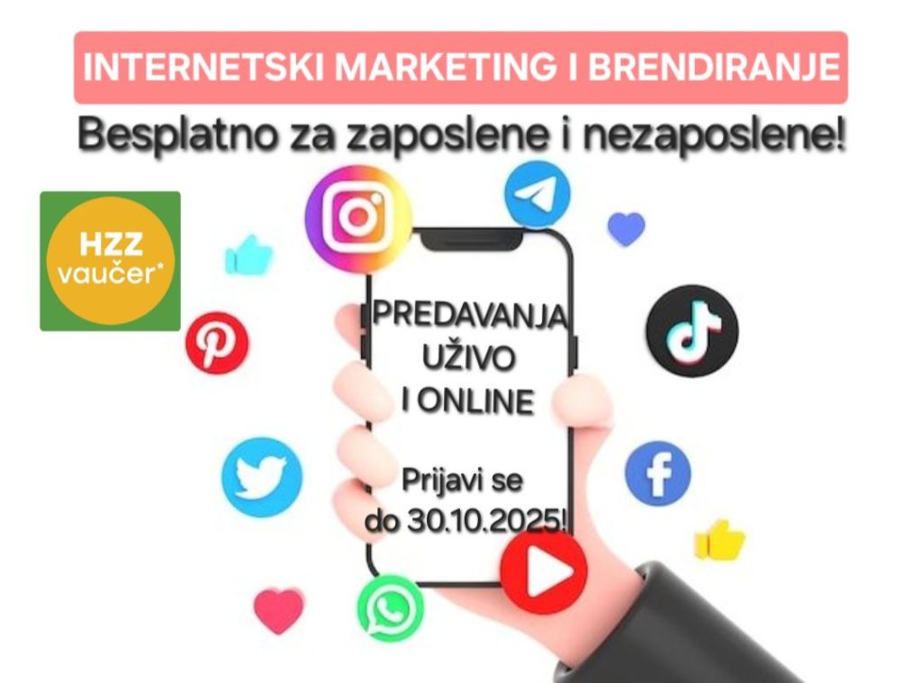 BESPLATNI PROGRAM – INTERNETSKI MARKETING I BRENDIRANJE