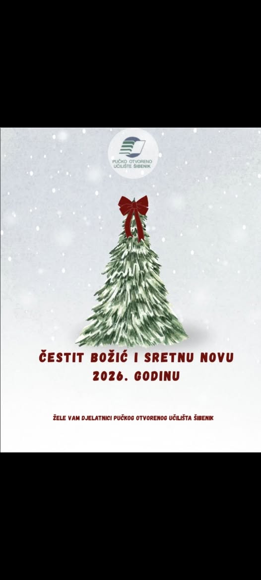 Čestit i blagoslovljen Božić ispunjen mirom, radošću, zdravljem, toplinom doma i dragim ljudima