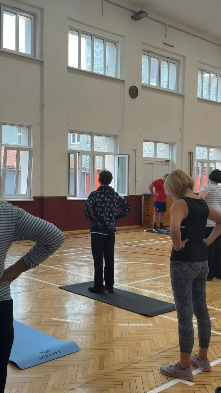 Korisnici Silver kartice Grada Šibenika započeli su program medicinske gimnastike!